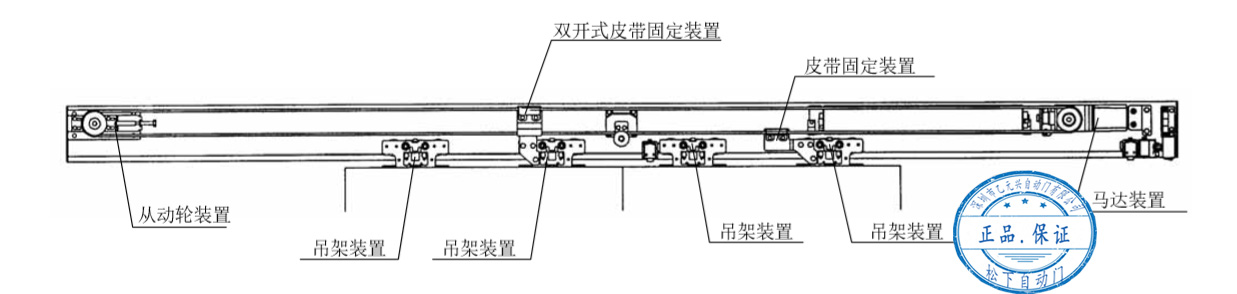 雙開糖心官方网站免费皮帶安裝結構